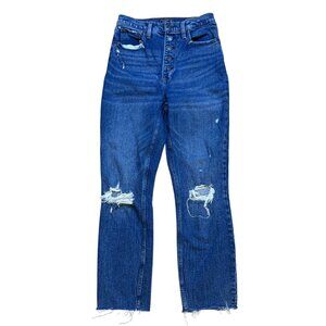 Abercrombie‎ & Fitch Womens Ultra High Rise Mom Jeans Size 27